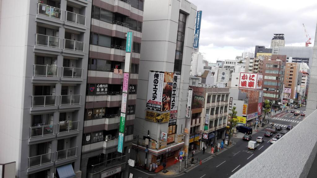 道頓堀心斎橋難波新建豪華公寓103平米4室日 本橋駅20秒黒門市場200米 Osaka Exteriör bild