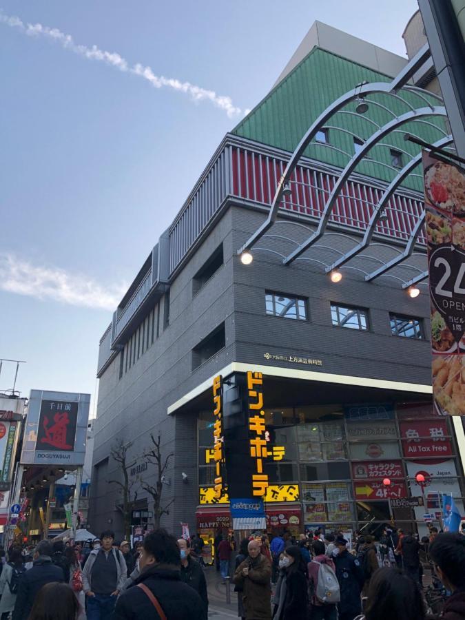 道頓堀心斎橋難波新建豪華公寓103平米4室日 本橋駅20秒黒門市場200米 Osaka Exteriör bild